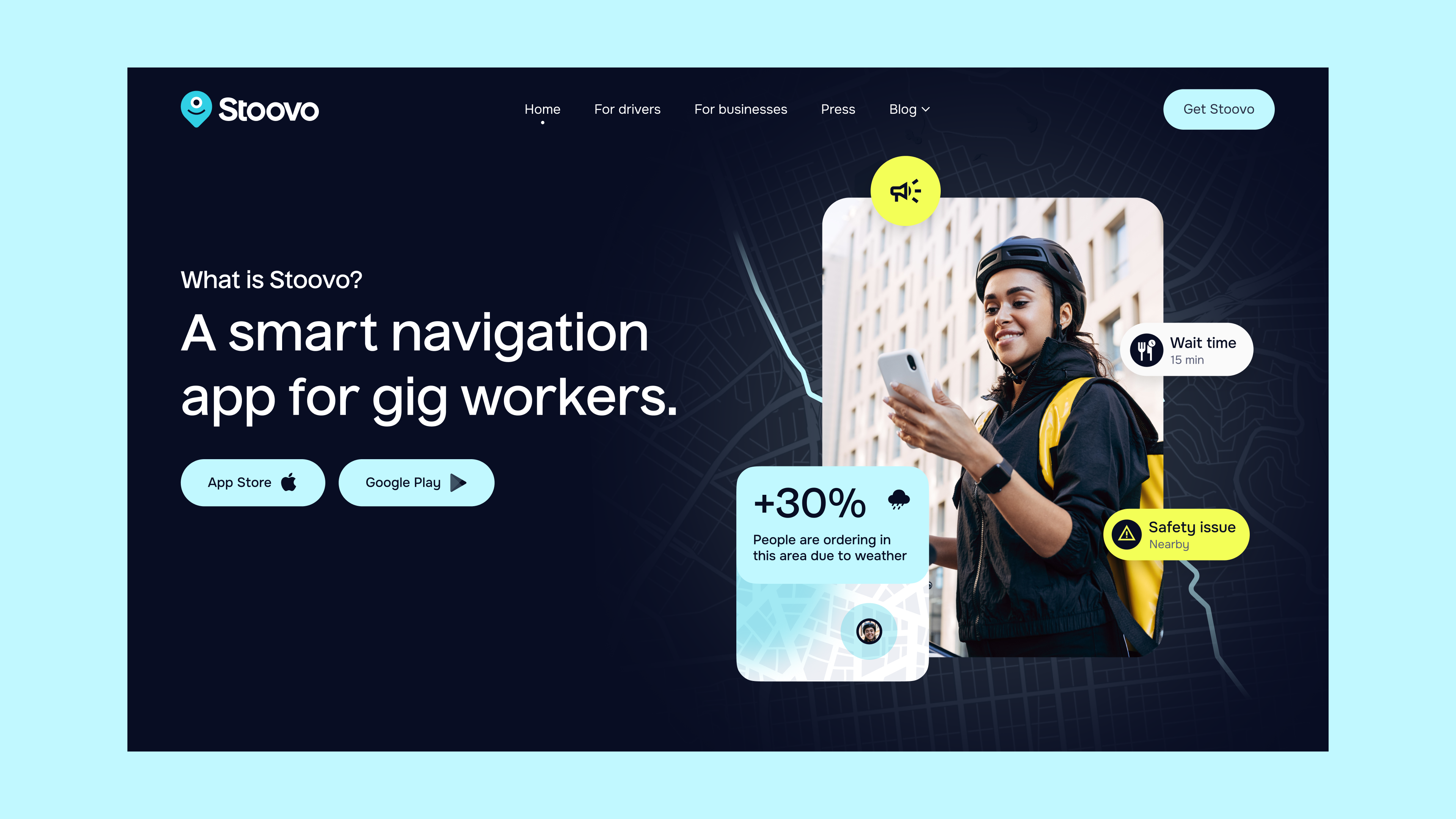 Stoovo Website redesign